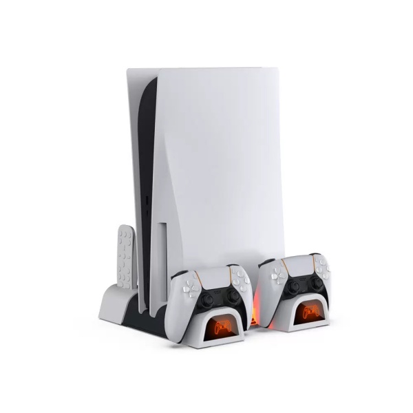 Стенд многофункциональный DOBE TP5-3583 для PS5 с функцией охлаждения и док-станцией