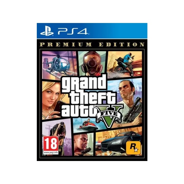 Игра Grand Theft Auto V. Premium Edition [PS4, русские субтитры]