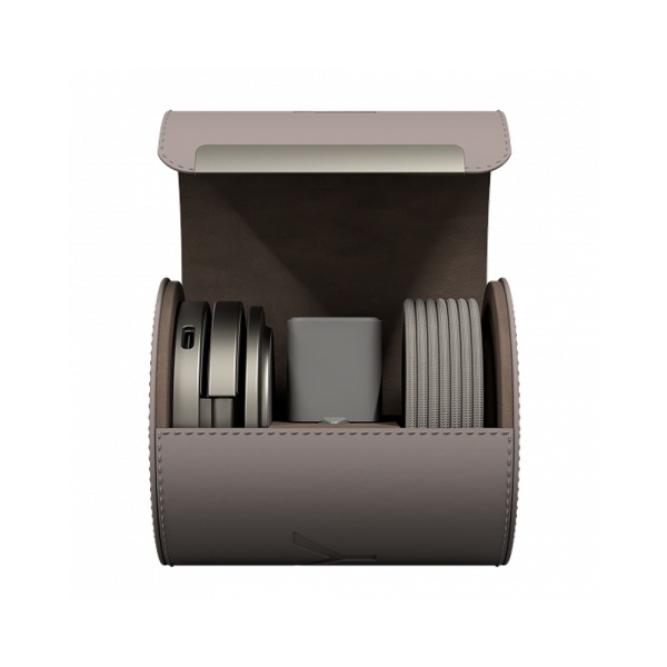 Беспроводное з/у Magssory Signature  Pro 3 в 1 с Magsafe. Цвет: титан