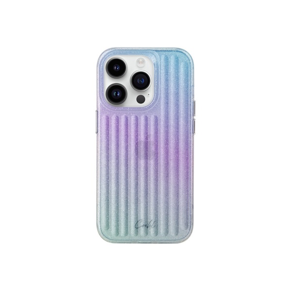 Чехол Uniq COEHL Linear Stardust для iPhone 14 Pro Max. Цвет: перламутровый с блестками