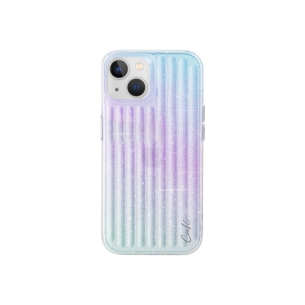 Чехол Uniq COEHL Linear Stardust для iPhone 15. Цвет: перламутровый с блестками