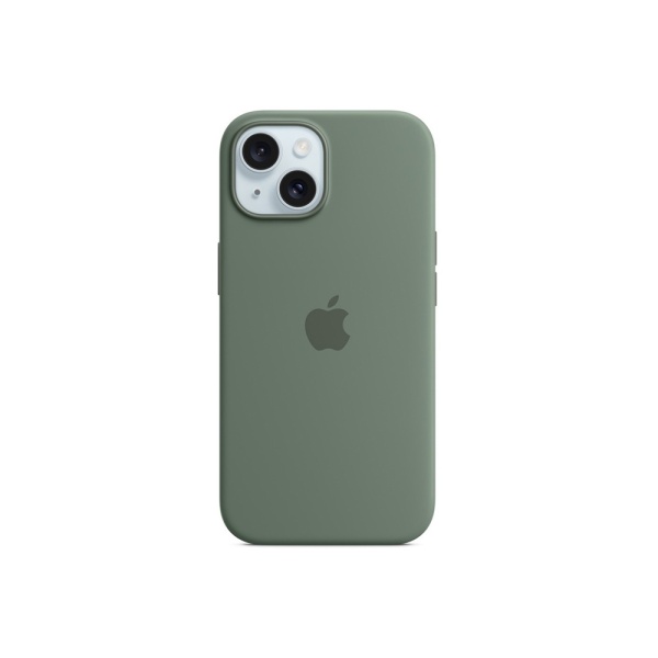 Силиконовый чехол Apple для iPhone 15 Silicone Case with MagSafe - Cypress