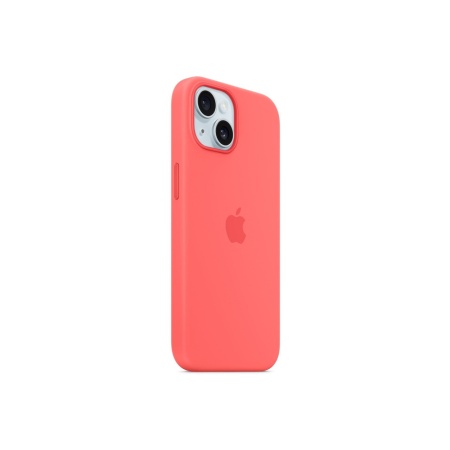 Силиконовый чехол Apple для iPhone 15 Silicone Case with MagSafe - Guava