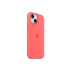 Силиконовый чехол Apple для iPhone 15 Silicone Case with MagSafe - Guava