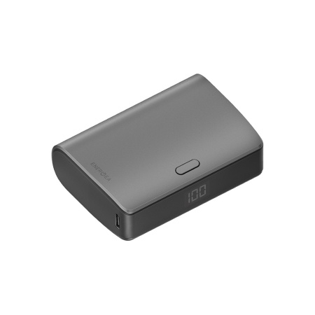 Портативный аккумулятор EnergEA Compac 35, 10000mAh, 35 Вт. Цвет: серый