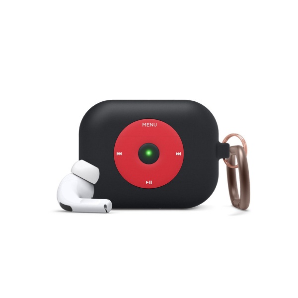 Чехол Elago Unique AW6 Music player case для AirPods Pro. Цвет: черный