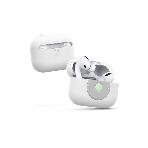 Чехол Elago Unique AW6 Music player case для AirPods Pro. Цвет: белый