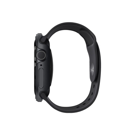 Чехол Uniq Valencia для Apple Watch 46мм. Цвет: черный