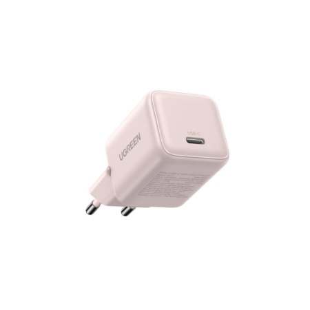Сетевое зарядное устройство UGREEN X512 Mini 20W. Цвет: розовый