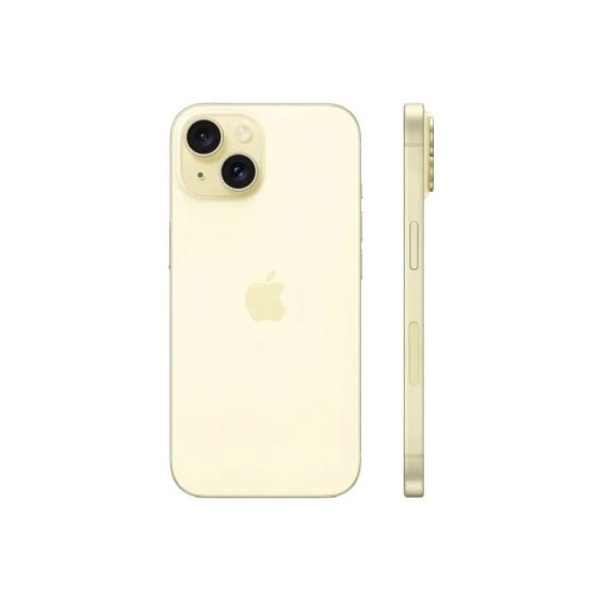 Смартфон Apple iPhone 15 128 ГБ (nano-SIM + eSIM). Цвет: желтый
