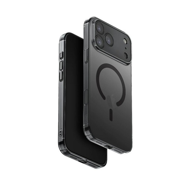 Чехол Uniq AirSuit с MagSafe для iPhone 17 Pro Max. Цвет: дымчатый серый