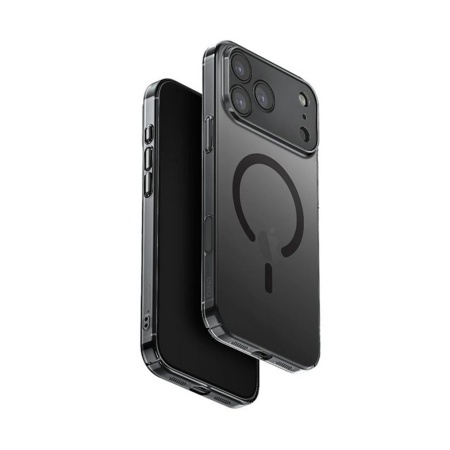 Чехол Uniq AirSuit с MagSafe для iPhone 17 Pro Max. Цвет: дымчатый серый