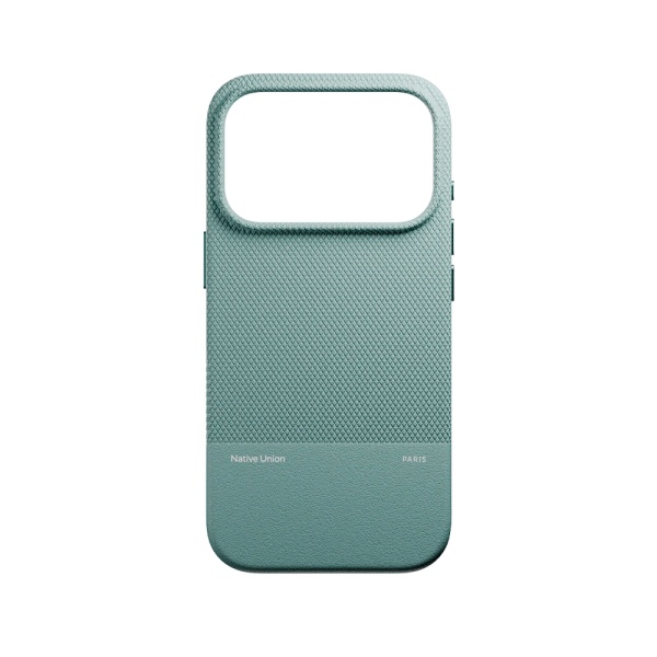 Чехол Native Union (RE)CLASSIC CASE с MagSafe для iPhone 17 Pro. Цвет: сланцево-зелёный