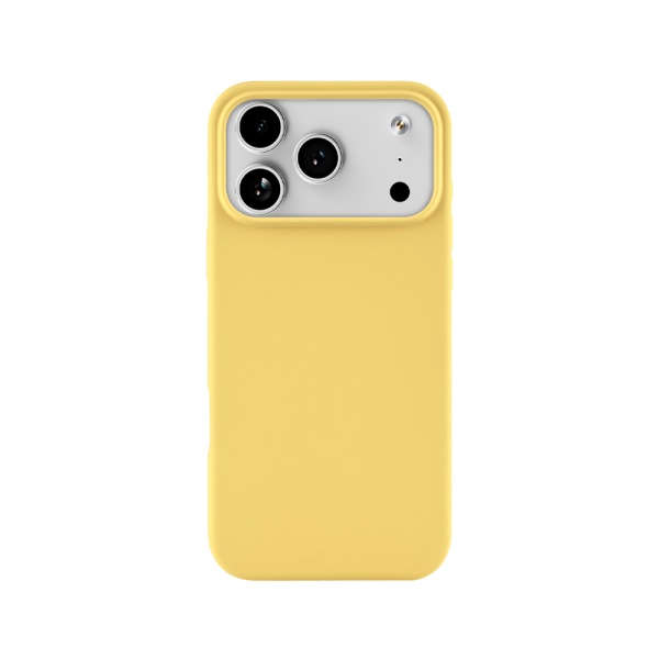 Чехол uBear Touch Mag Case для iPhone 17 Pro. Цвет: светло-жёлтый