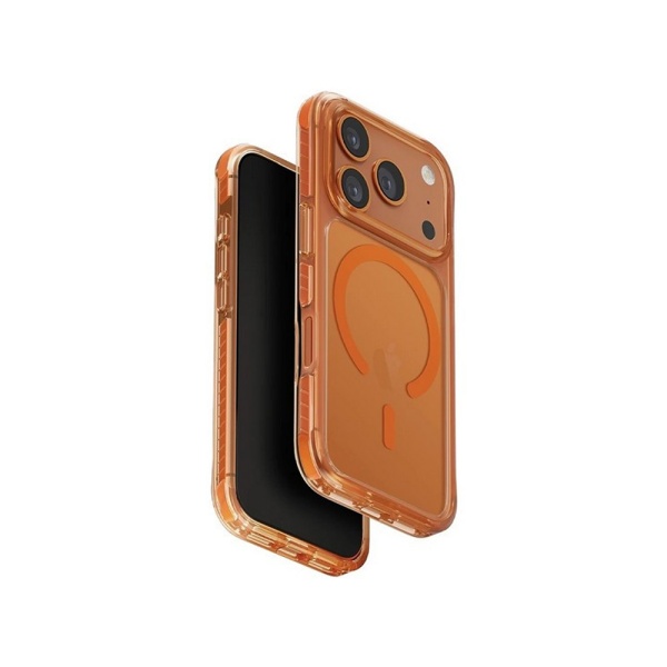 Чехол Uniq Combat с MagSafe для iPhone 17 Pro. Цвет: оранжевый