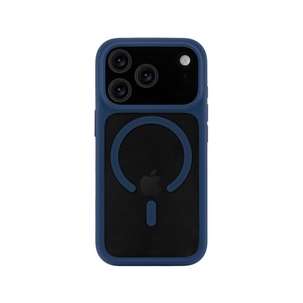 Чехол uBear Shade Case с MagSafe для iPhone 17 Pro. Цвет: синий