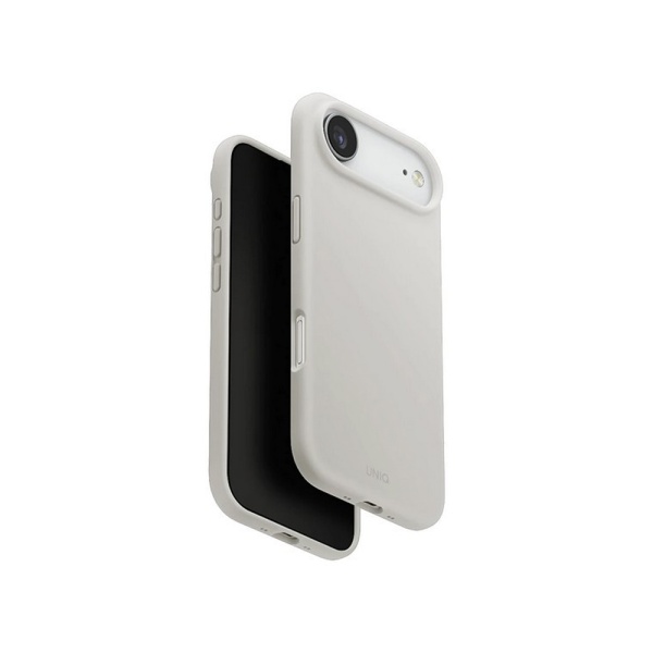 Чехол Uniq LINO MagSafe для iPhone 17 Air. Цвет: светло-серый