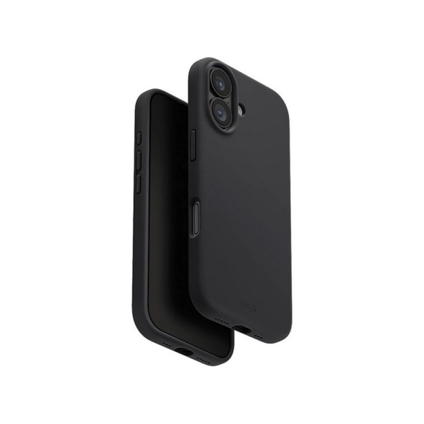 Чехол Uniq LINO MagSafe для iPhone 17. Цвет: угольно-серый