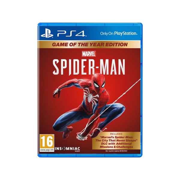 Игра Marvel Человек-паук. Издание "Игра года" [PS4, русская озвучка]