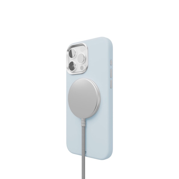 Чехол защитный vlp aster pro case с MagSafe для iPhone 16 Pro Max. Цвет: голубой