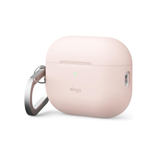 Чехол Elago Silicone Hang case для AirPods Pro 3. Цвет: розовый