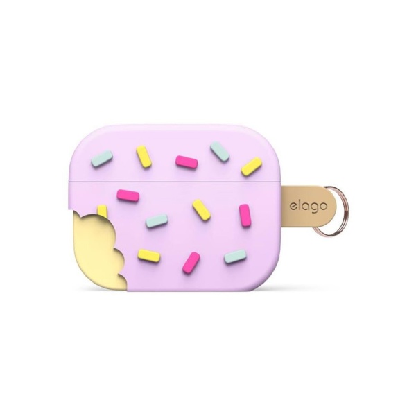 Чехол Elago Unique Ice Cream Hang case для AirPods Pro 3. Цвет: лавандовый