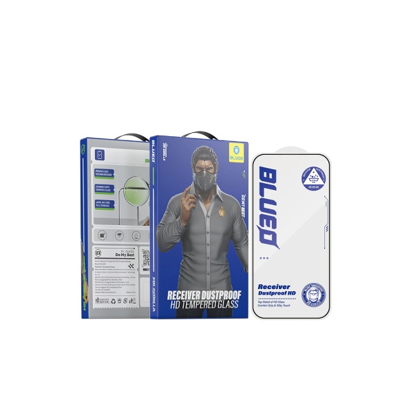 Защитное стекло BlueO Large arc Anti-Dust для iPhone 17 Pro Max