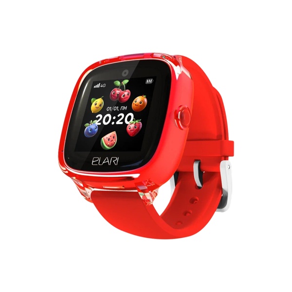 Детские смарт-часы Elari KidPhone Fresh 4G. Цвет: красный