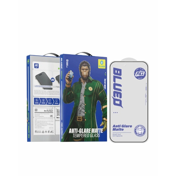 Защитное стекло BlueO Anti-glare Matte Anti-Static для iPhone 17/17 Pro