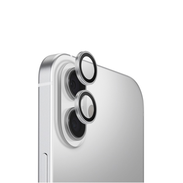 Защитное стекло Uniq OPTIX Camera Lens AluGuard для iPhone 17 Air. Цвет: серебристый