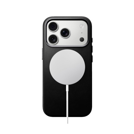 Чехол Nomad Modern Leather Case для iPhone 17 Pro Max. Цвет: черный