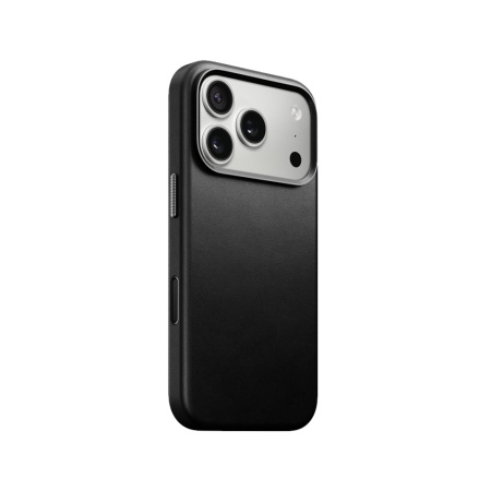 Чехол Nomad Modern Leather Case для iPhone 17 Pro Max. Цвет: черный