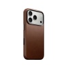 Чехол Nomad Modern Leather Case для iPhone 17 Pro. Цвет: коричневый