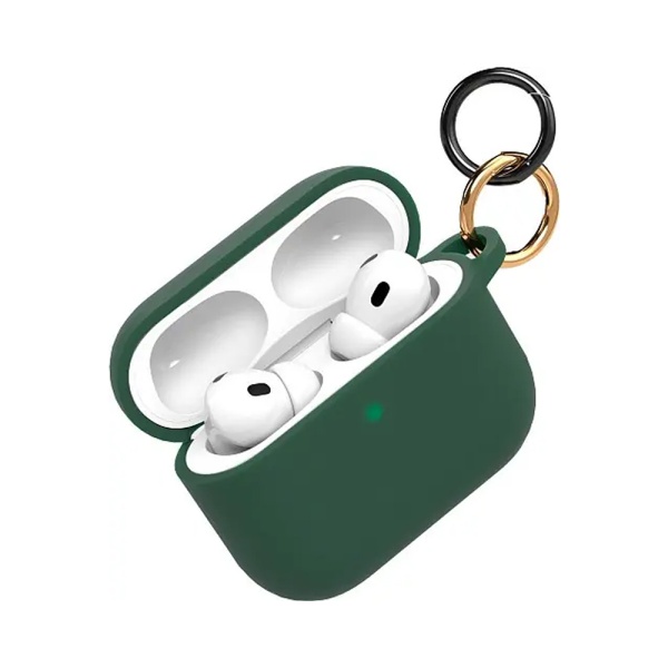 Чехол vlp Charm Case для AirPods Pro 3. Цвет: темно-зеленый