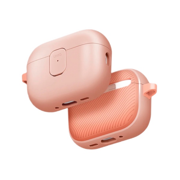Чехол Uniq CLYDE Lock case для AirPods Pro 3. Цвет: светло-розовый/розовый
