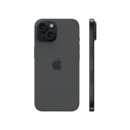 Смартфон Apple iPhone 15 Plus 128 ГБ (nano-SIM + eSIM). Цвет: черный