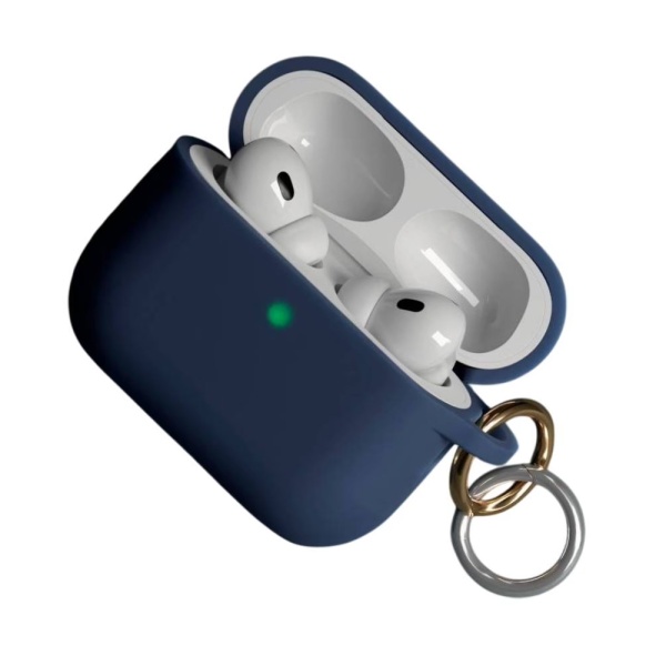 Чехол vlp Charm Case для AirPods Pro 3. Цвет: темно-синий