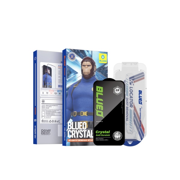 Защитное стекло BlueO Crystal Anti-Scratch для iPhone 17 Pro Max/16 Pro Max
