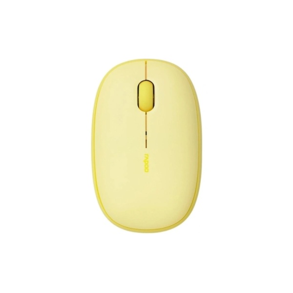 Беспроводная компьютерная мышь RAPOO M650 Цвет: желтый