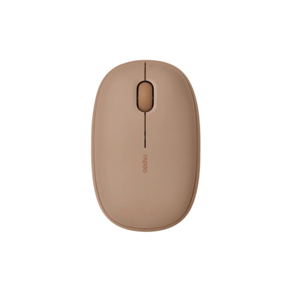 Беспроводная компьютерная мышь RAPOO M650 Цвет: коричневый
