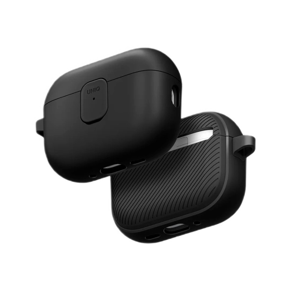Чехол Uniq CLYDE Lock case для AirPods Pro 3. Цвет: черный/темно-серый