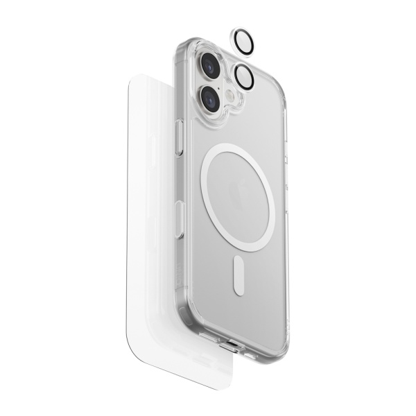 Набор Uniq Bundle ClearVue 360 с MagSafe для iPhone 17. Цвет: прозрачный