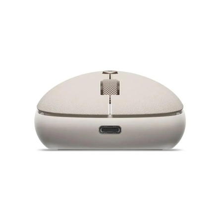 Беспроводная компьютерная мышь Satechi OntheGo Bluetooth Mouse with USB-C. Цвет: песочный