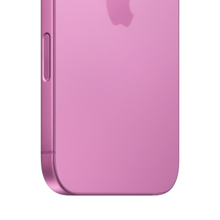 Смартфон Apple iPhone 16 256 ГБ (nano-SIM + eSIM). Цвет: розовый