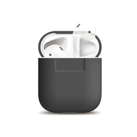 Чехол Elago для AirPods Silicone case Dark Gray