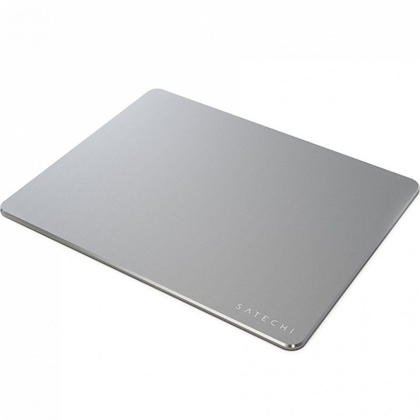 Коврик Satechi Aluminum Mouse Pad для компьютерной мыши. Материал алюминий. Цвет: "Cерый космос"