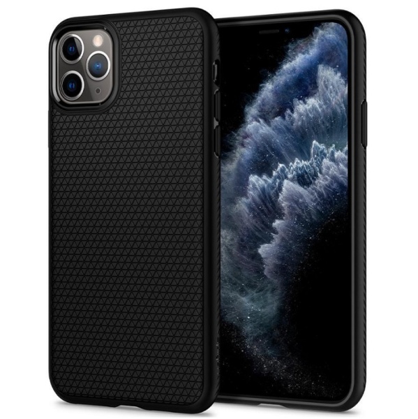 Чехол Spigen Liquid Air для iPhone 11 Pro. Цвет: черный