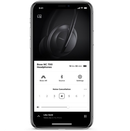 Беспроводные наушники Bose Noise Cancelling 700. Цвет: черный