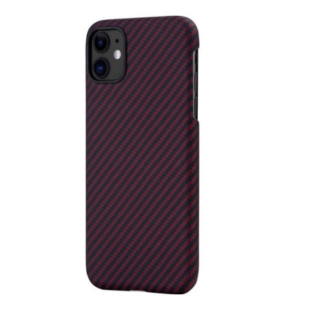 Чехол Pitaka MAGCASE для iPhone 11 Red Plain. Цвет: красный