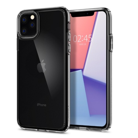 Чехол Spigen Crystal Hibrid для iPhone 11 Pro. Прозрачный